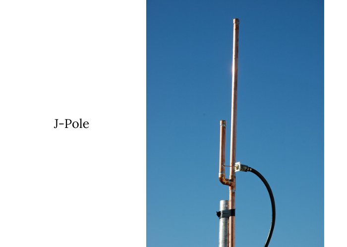 J-Pole antenna configuration