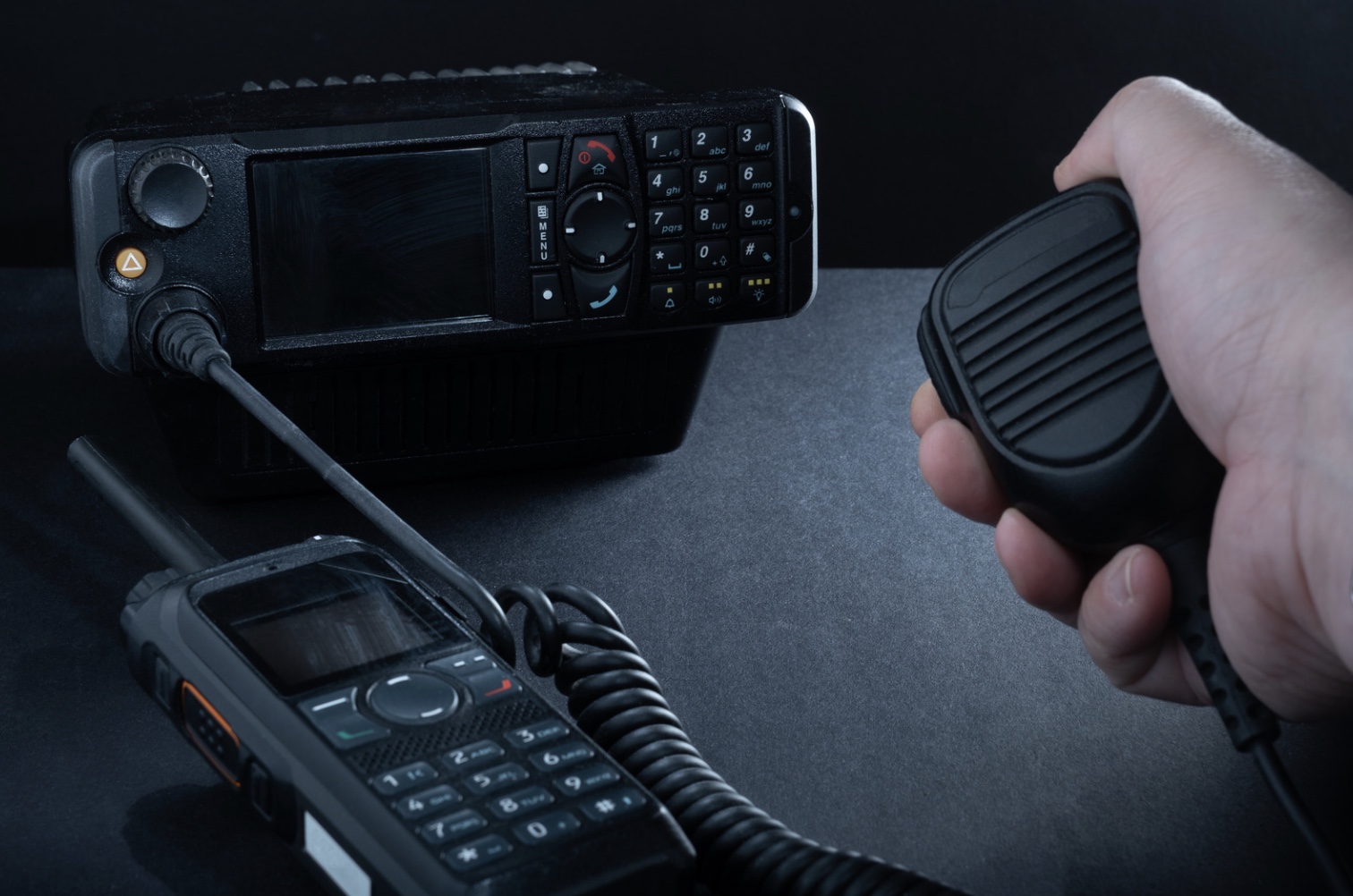 Radio communications in a wilderness setting